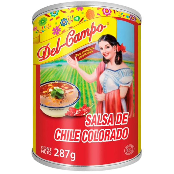 DEL CAMPO SALSA DE CHILE COLORADO 287G