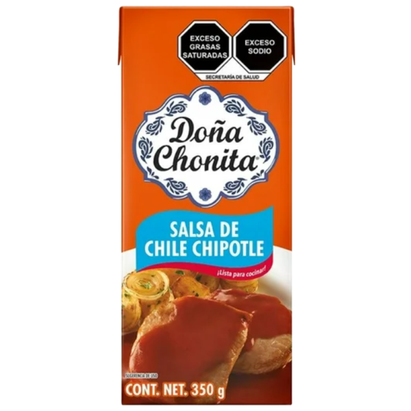 DOÑA CHONITA SALSA DE CHILE CHIPOTLE 350G