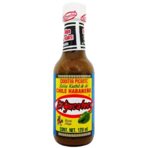 EL YUCATECO SALSA KUTBIL IK DE CHILE HABANERO 120G