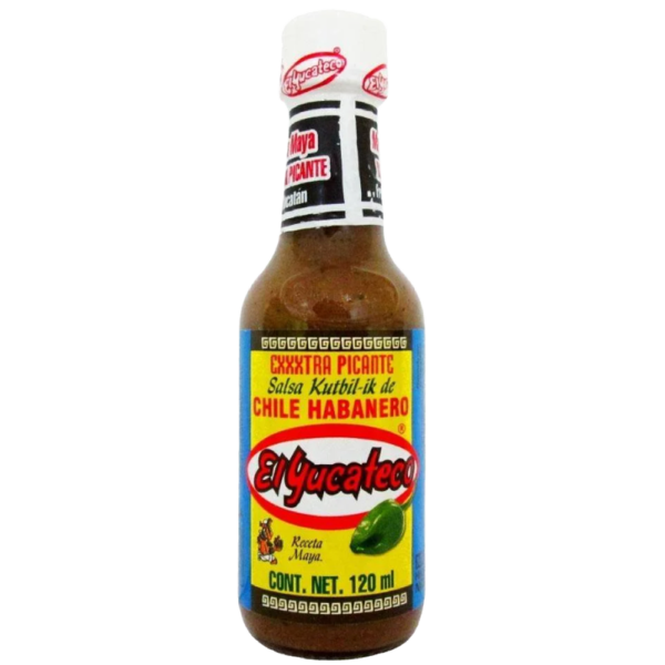 EL YUCATECO SALSA KUTBIL IK DE CHILE HABANERO 120G