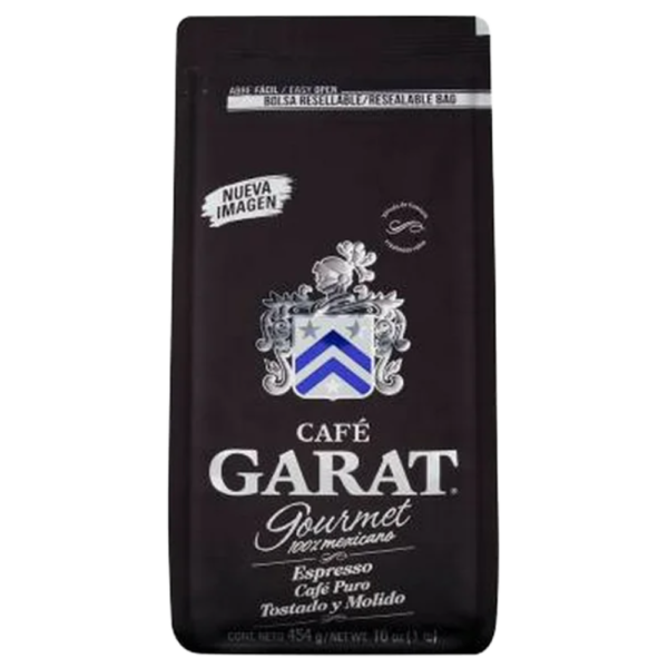 GARAT CAFE GOURMET ESPRESSO CAFE PURO TOSTADO Y MOLIDO