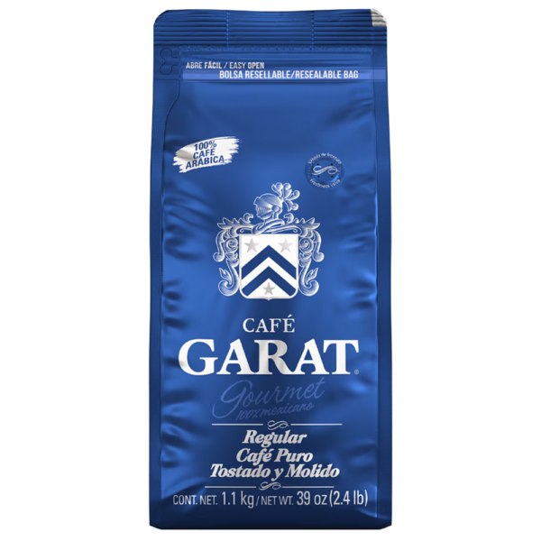 GARAT CAFE GOURMET REGULAR CAFE PURO TOSTADO Y MOLINO 1,1KG