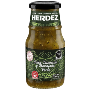 HERDEZ SALSA TATEMADA Y MARTAJADA VERDE 440G