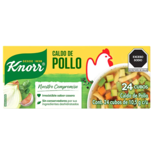 KNORR CALDO DE CAMARON 8 CUBOS DE 10.5G