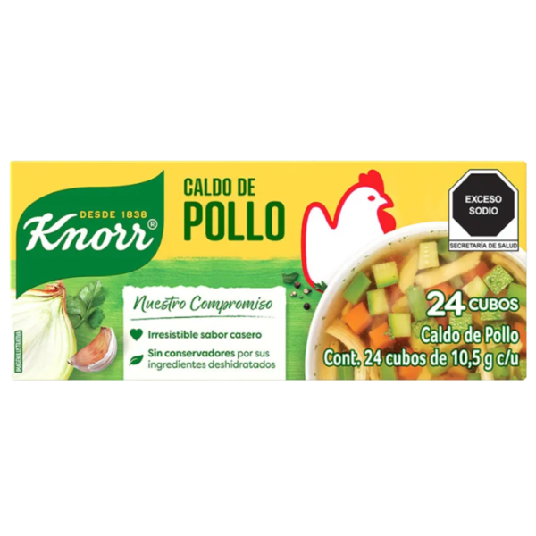 KNORR CALDO DE CAMARON 8 CUBOS DE 10.5G