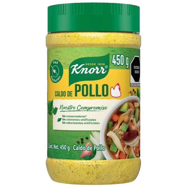 KNORR CALDO DE POLLO 450G KNORR CALDO DE POLLO 450G