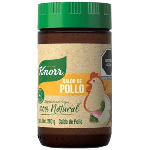 KNORR CALDO DE POLLO NATURAL 200G