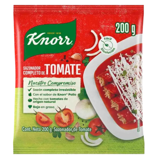 KNORR TOMATE SAZONADOR 200G KNORR TOMATE SAZONADOR 200G
