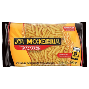 LA MODERNA MACARRON PASTA DE SEMOLA 200G