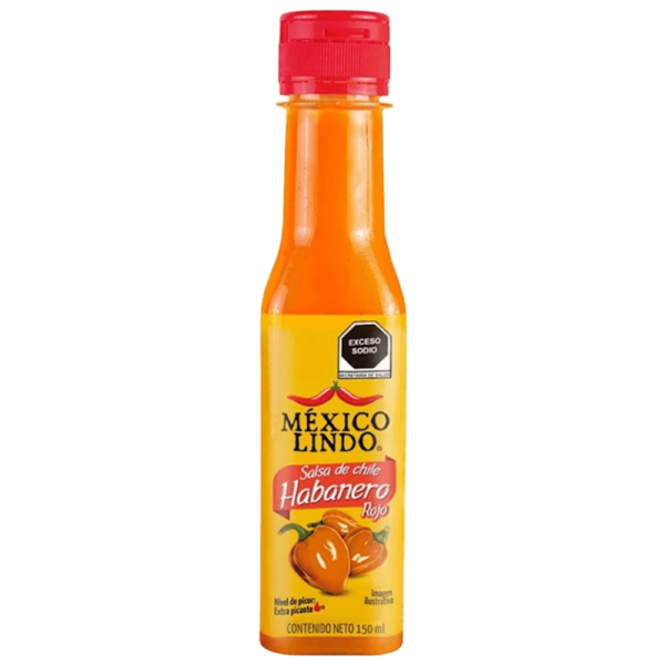 MEXICO LINDO SALSA DE CHILE HABANERO 150ML