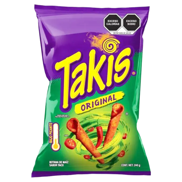 BARCEL TAKIS ORIGINAL SABOR TACO 240G
