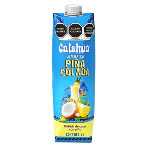 CALAHUA PIÑA COLADA BEBIDA DE PIÑA CON COCO 1L