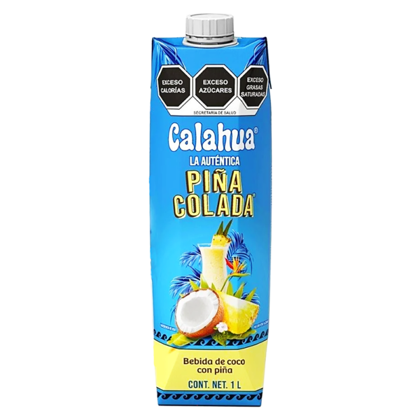 CALAHUA PIÑA COLADA BEBIDA DE PIÑA CON COCO 1L
