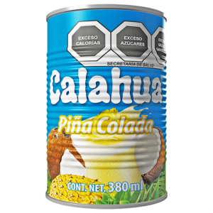 CALAHUA PIÑA COLADA DE PIÑA CON COCO LATA 380ML