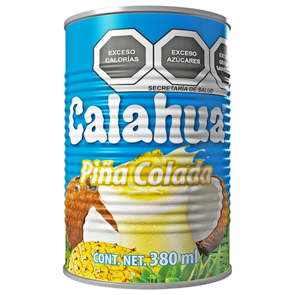 CALAHUA PIÑA COLADA DE PIÑA CON COCO LATA 380ML