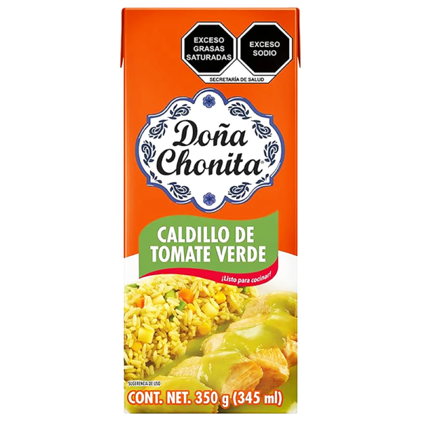 DOÑA CHONITA CALDILLO DE TOMATE VERDE 345ML