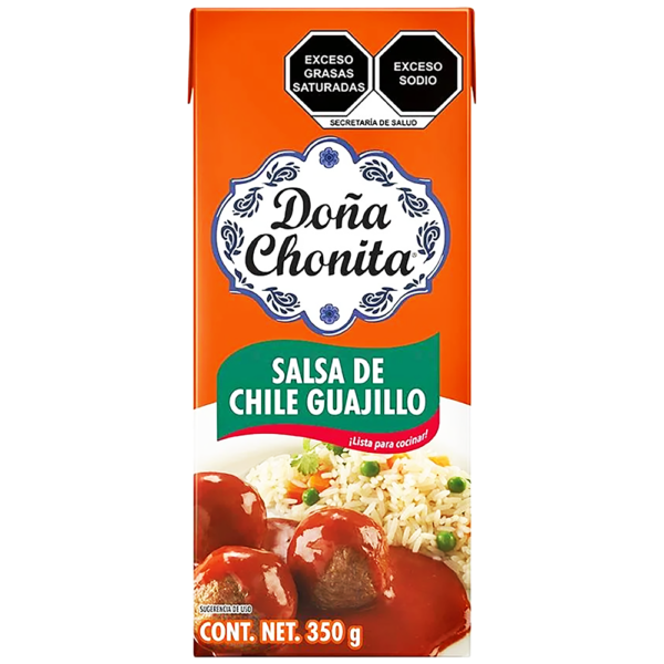 DOÑA CHONITA SALSA DE CHILE GUAJILLO 350G