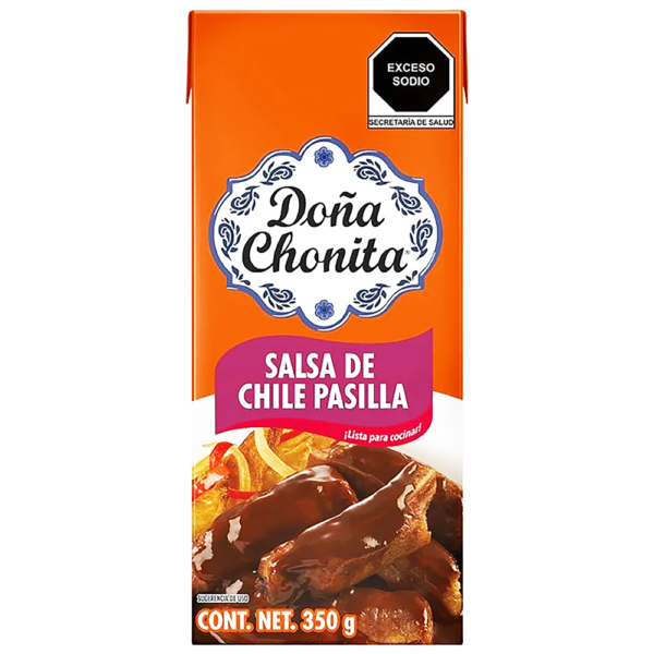 DOÑA CHONITA SALSA DE CHILE PASILLA 350G