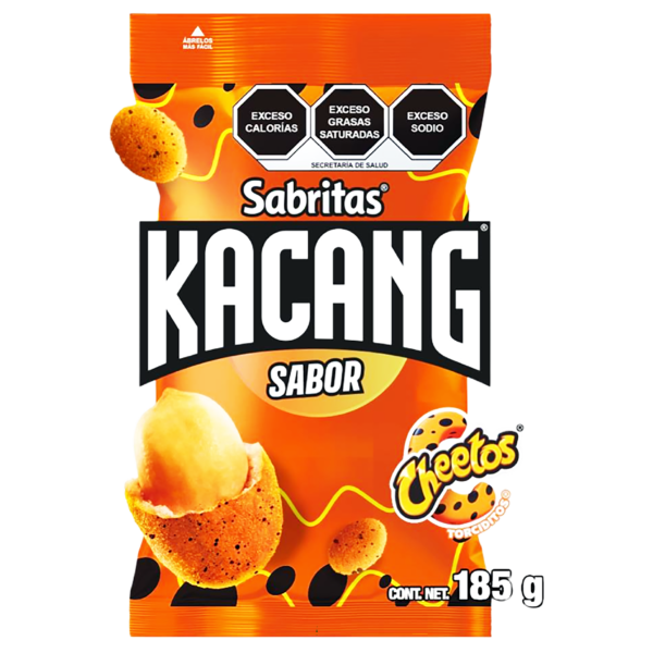 SABRITAS KACANG CACAHUATE SABOR CHEETOS 185G.